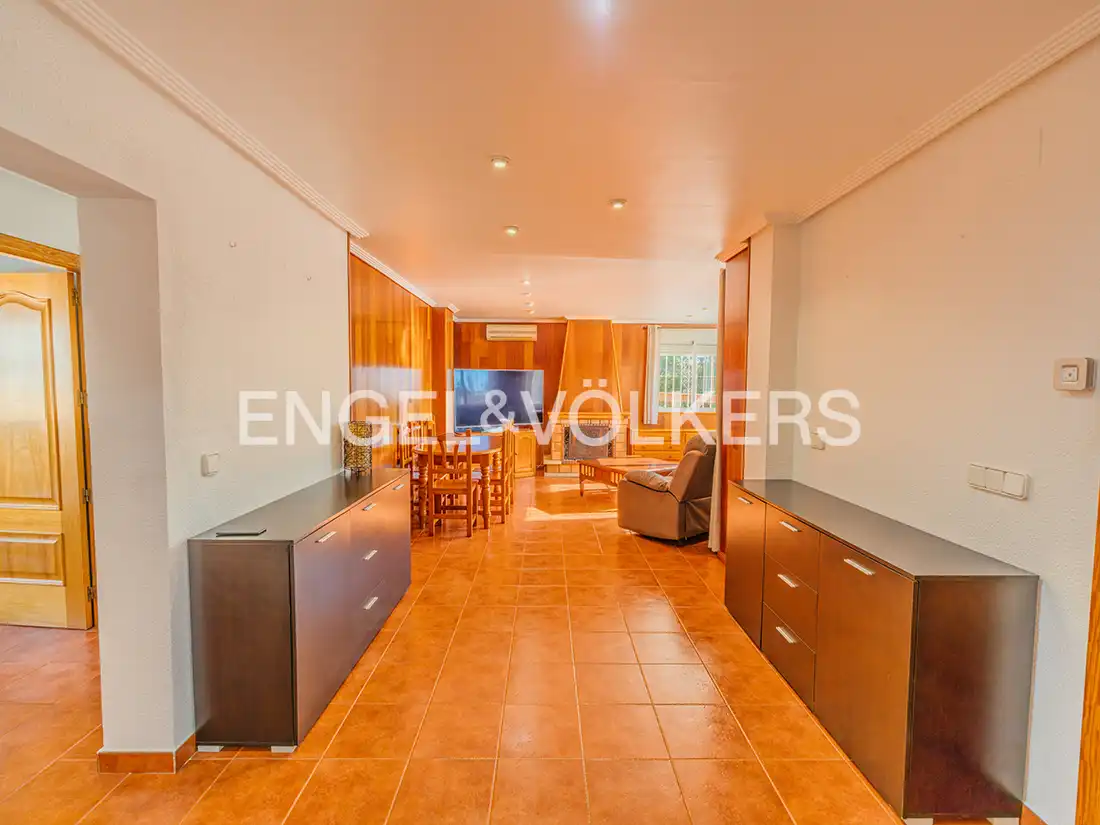 Sala de estar de Casa o chalet en venta en Mutxamel con Aire acondicionado, Calefacción y Jardín privado