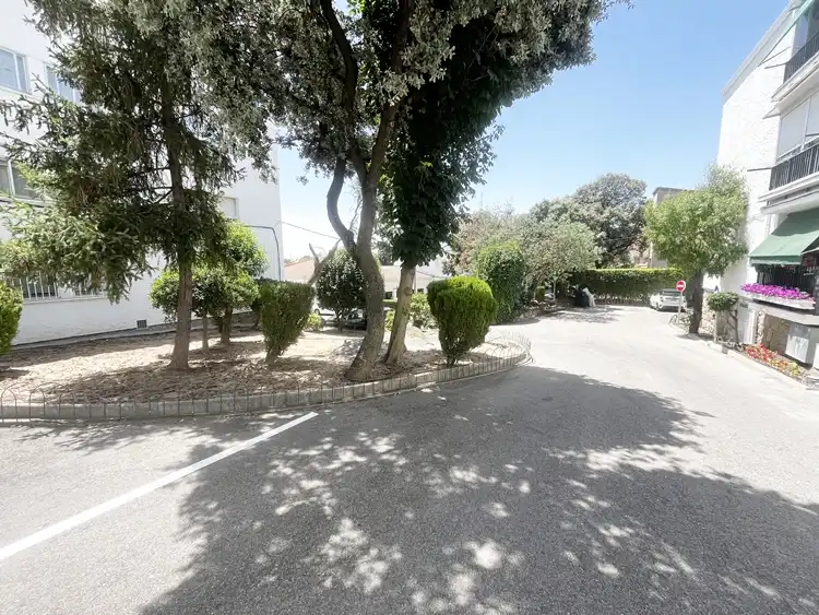 Parking of Flat for rent in Hoyo de Manzanares  with Heating, Private garden and Parquet flooring