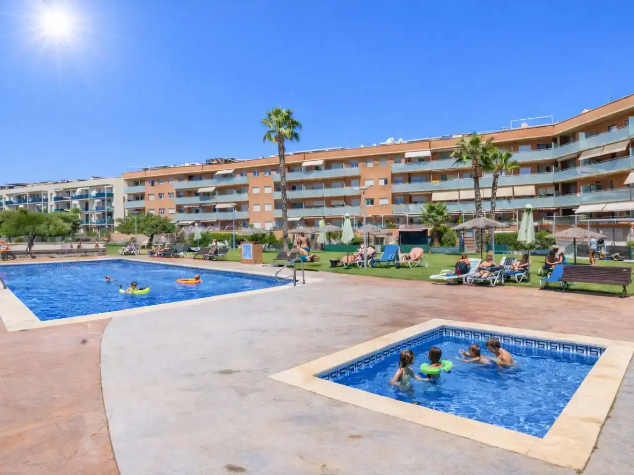 Piscina de Pis en venda en Cubelles amb Aire condicionat, Parquet i Traster