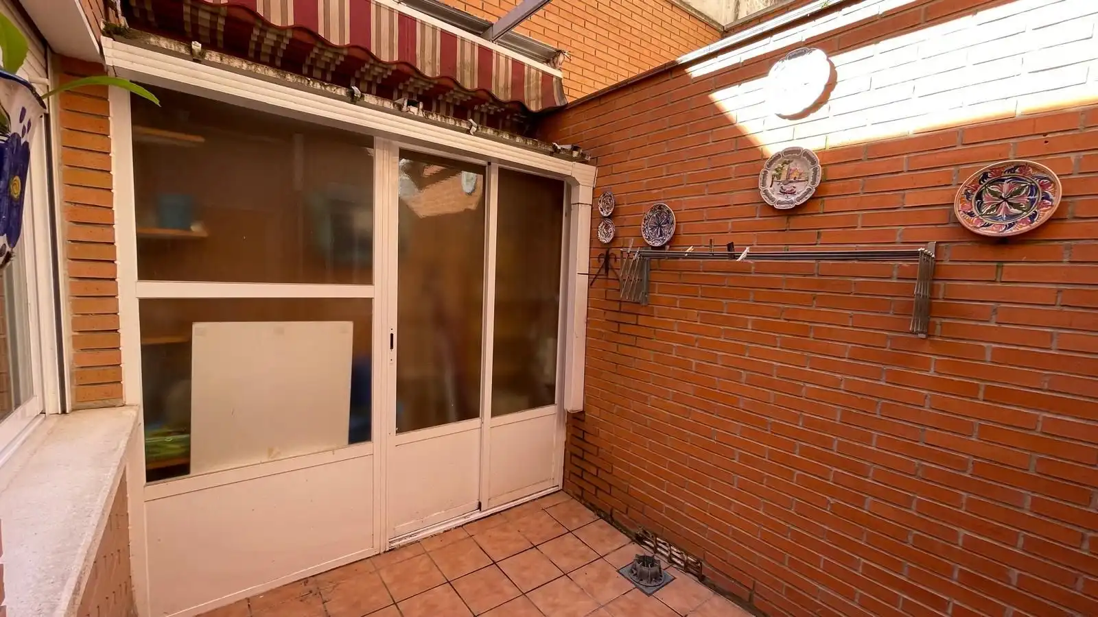 Terrace of Apartments for rent in Ciudad Real  with Air Conditioner, Heating and Furnished