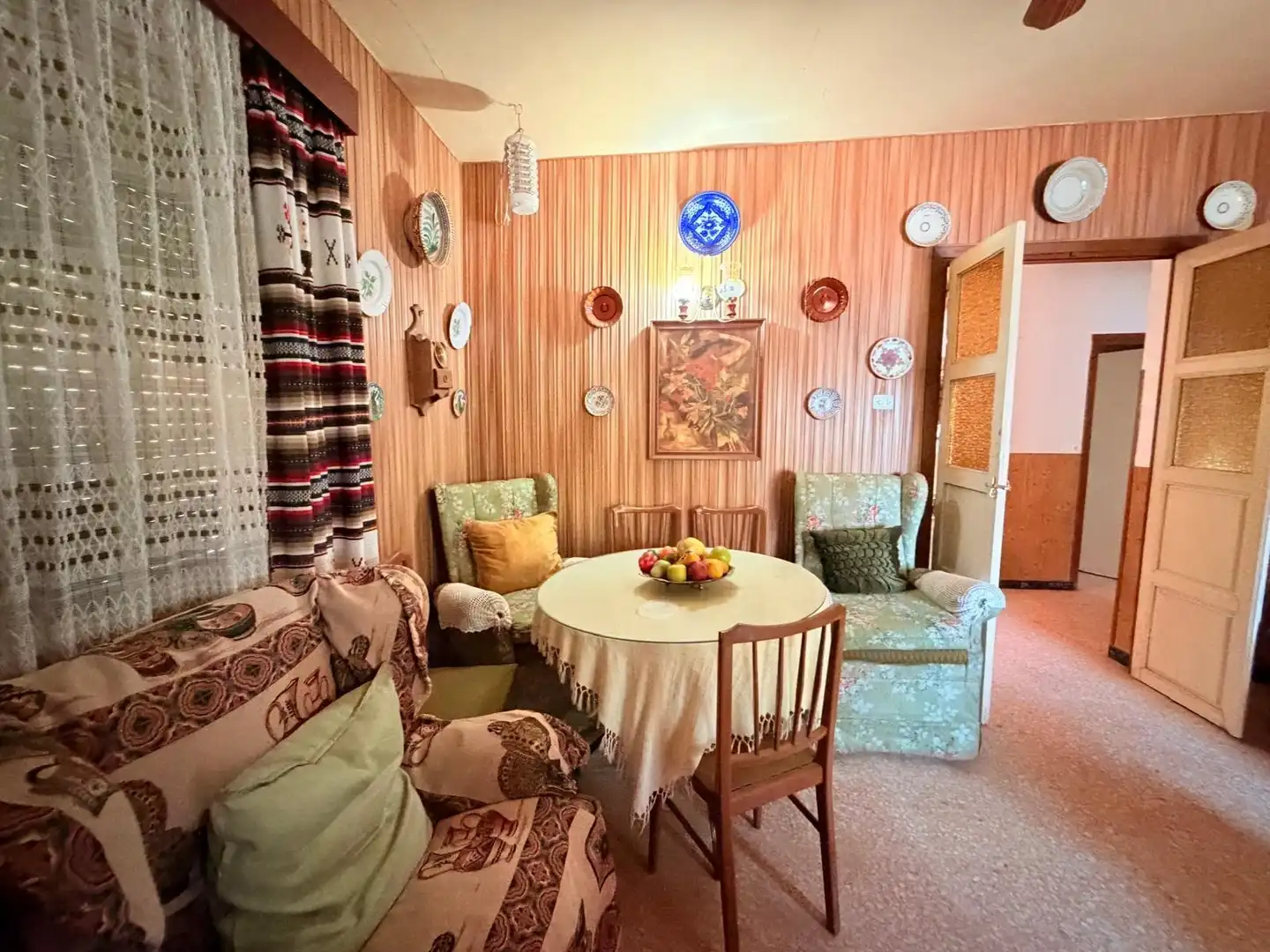 Comedor de Casa o chalet en venta en Valverde de Mérida con Jardín privado, Terraza y Trastero