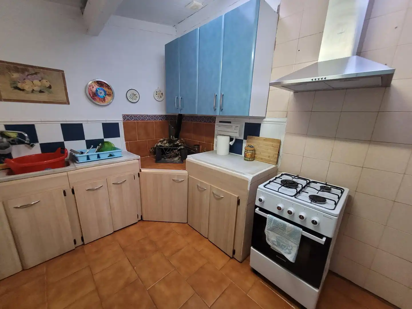 Kitchen of Flat for sale in Vallada  with Terrace