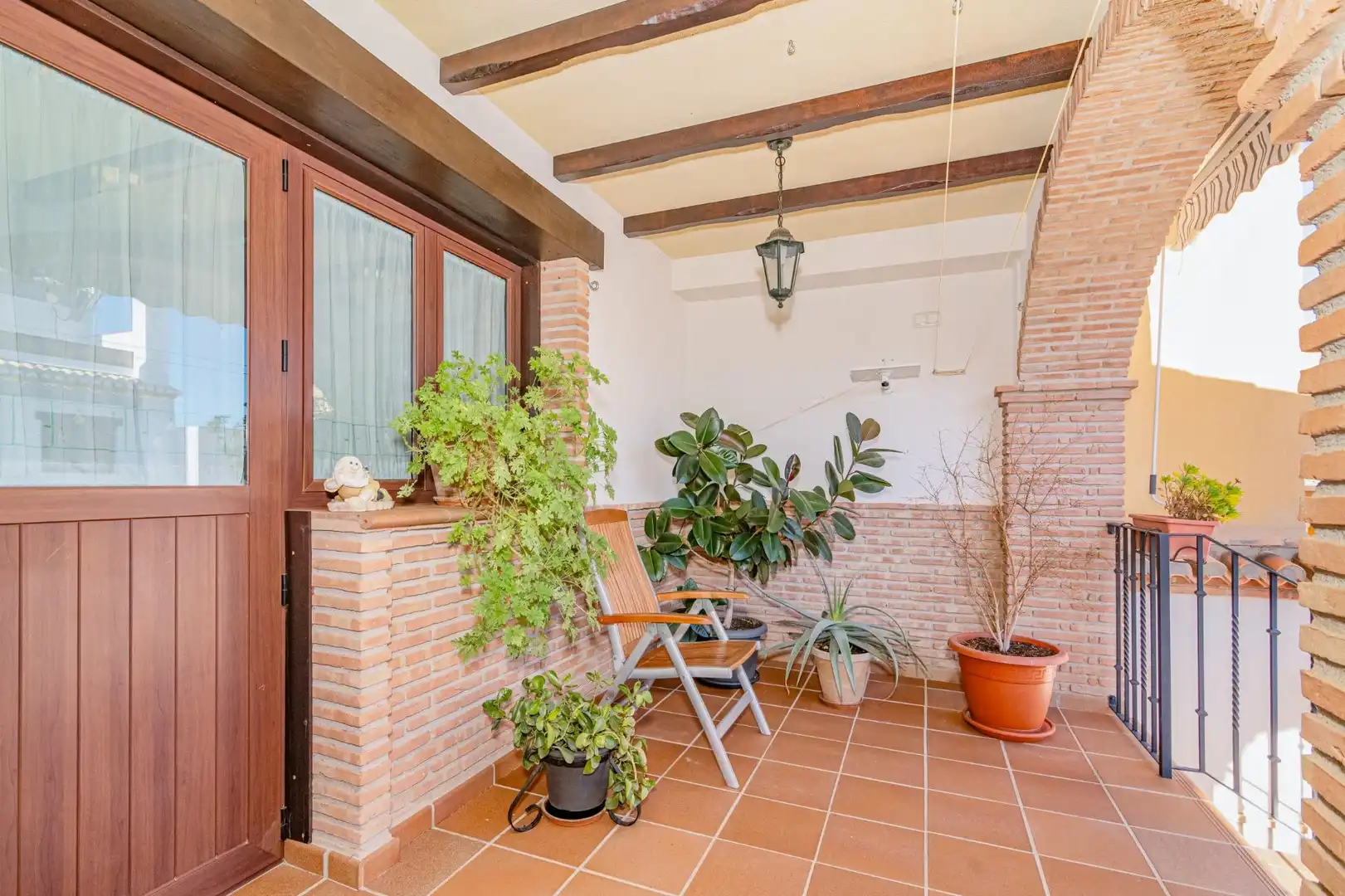 Terrassa de Casa adosada en venda en La Zubia amb Aire condicionat, Calefacció i Terrassa