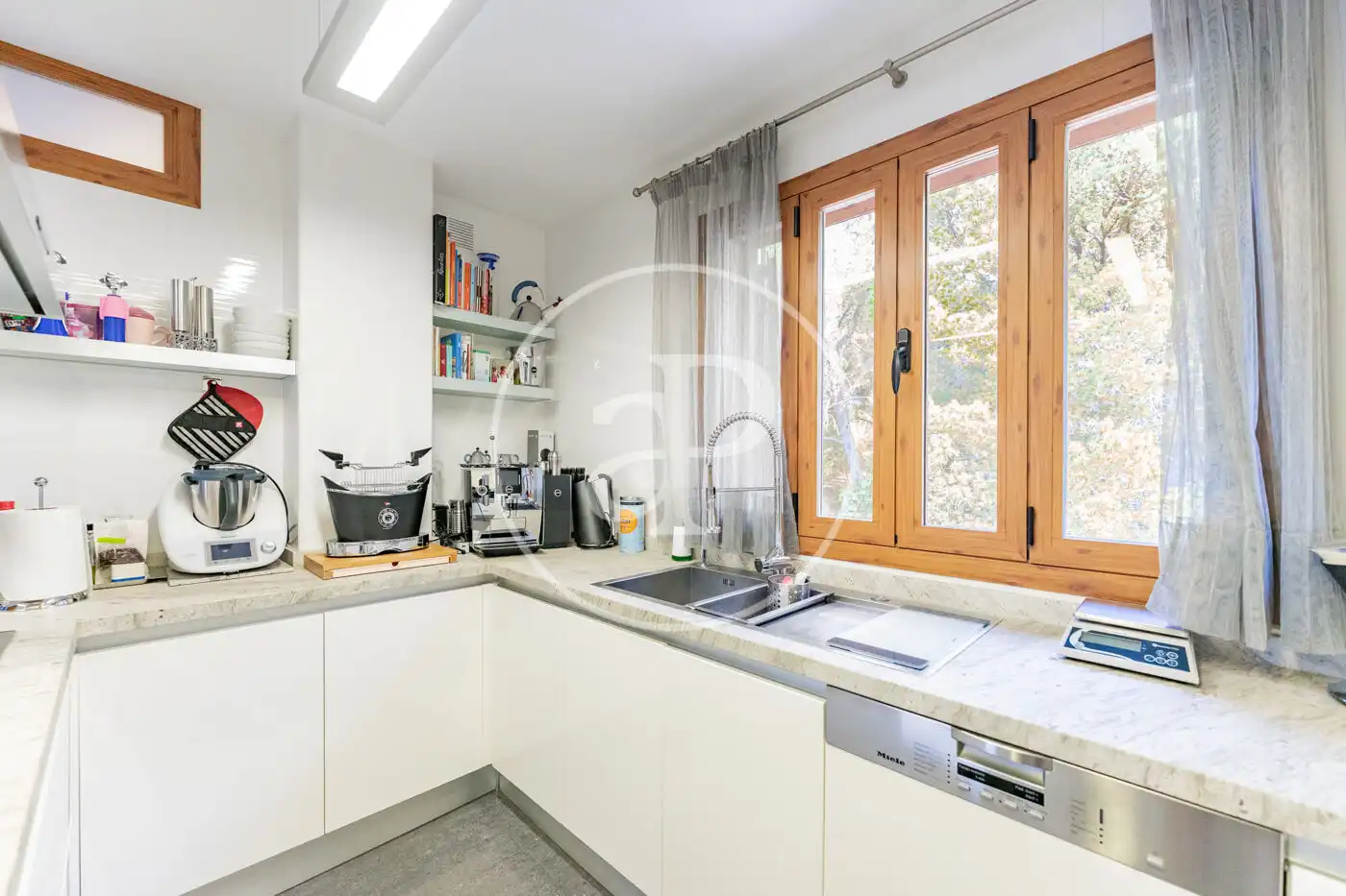 Küche von Dachboden zum Verkauf in Calvià mit Klimaanlage, Heizung und Terrasse