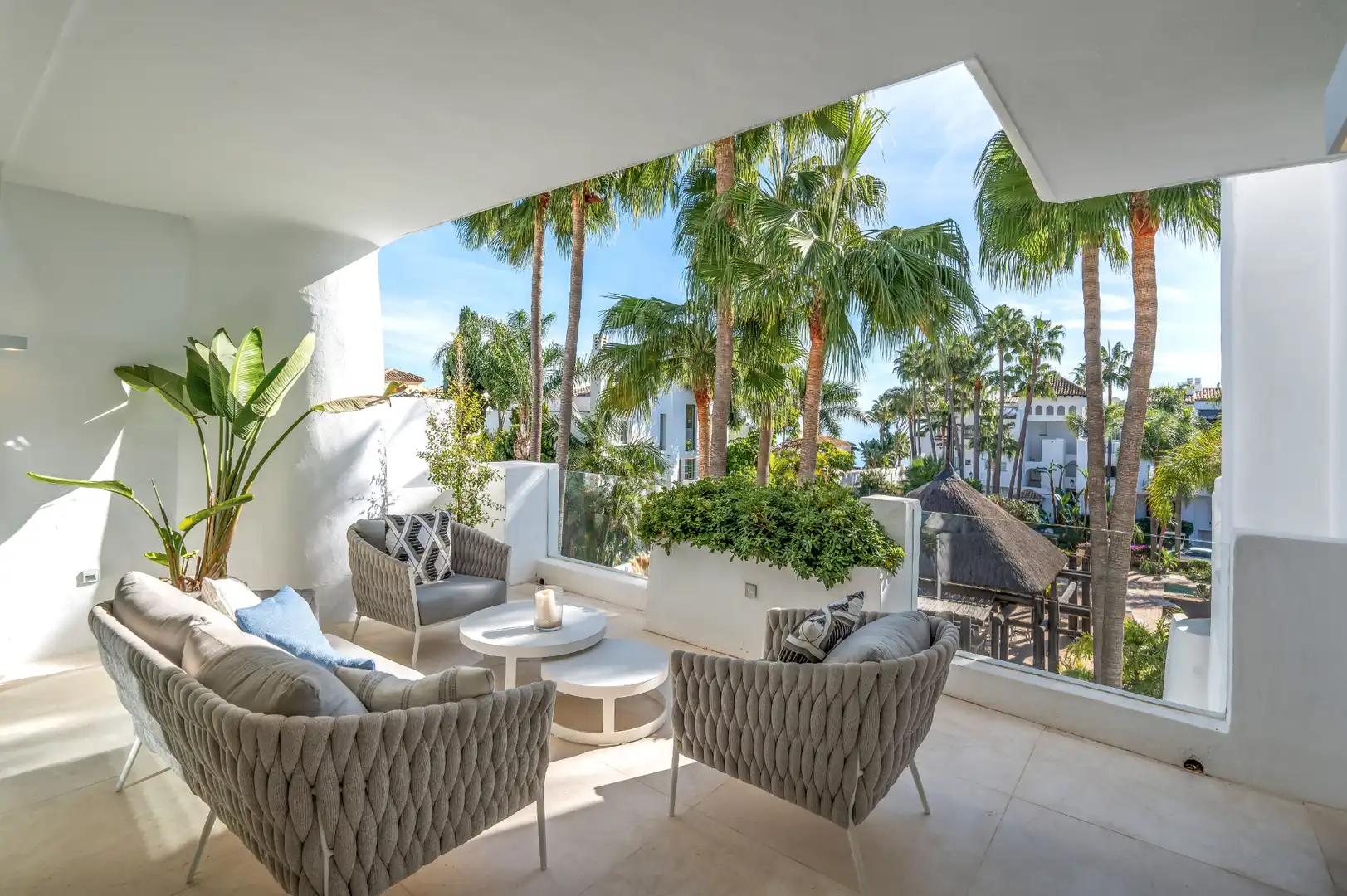 Terraza de Dúplex en venta en Marbella con Aire acondicionado, Terraza y Trastero