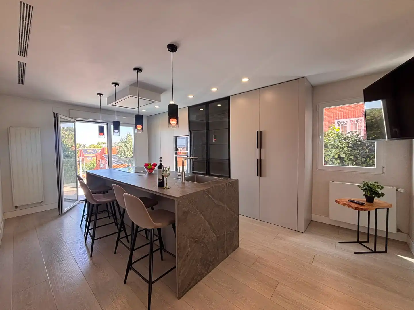 Cocina de Casa o chalet en venta en Rivas-Vaciamadrid con Aire acondicionado, Calefacción y Jardín privado