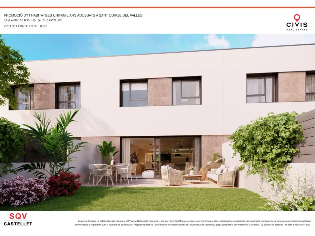 Jardí de Casa o xalet en venda en Sant Quirze del Vallès amb Aire condicionat, Calefacció i Jardí privat
