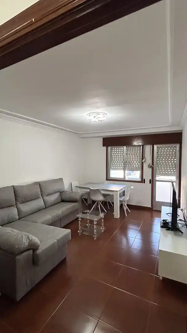 Wohnzimmer von Wohnung zur Miete in Pontevedra Capital  mit Balkon