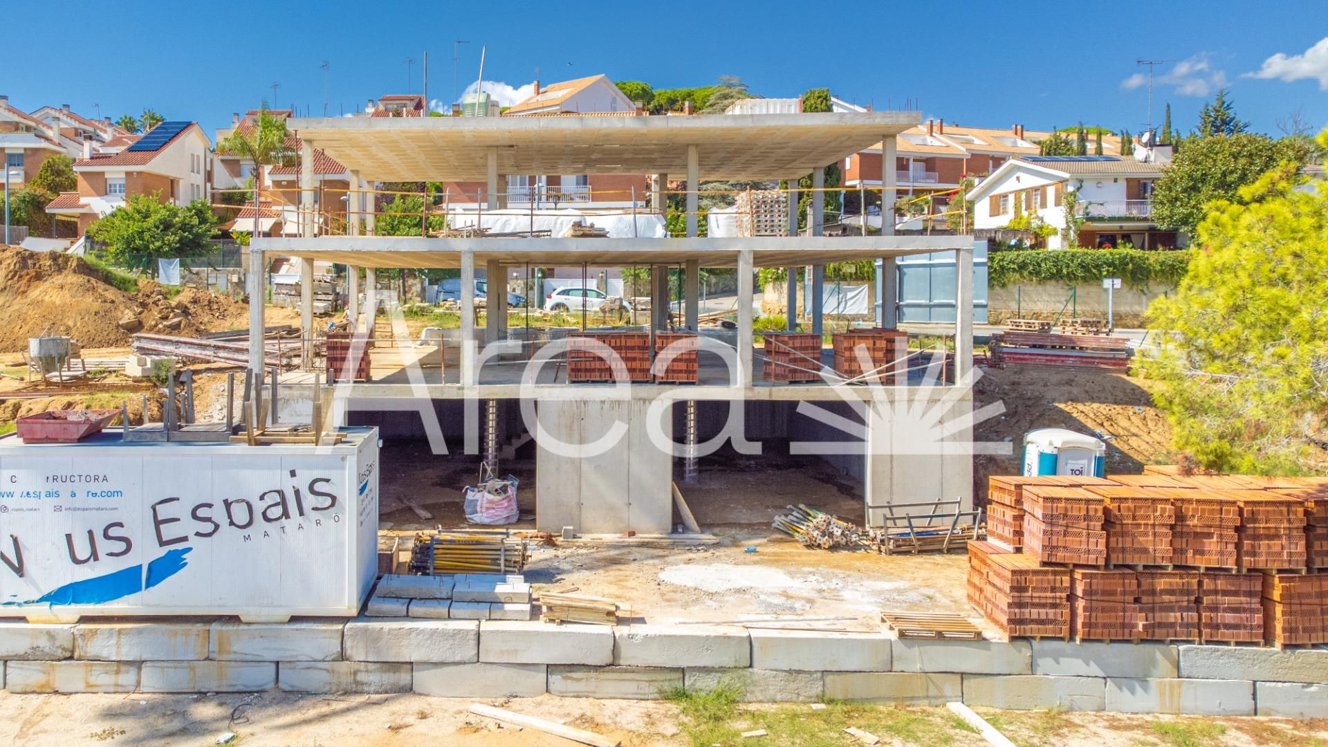Vista exterior de Casa o xalet en venda en Sant Andreu de Llavaneres amb Aire condicionat, Calefacció i Jardí privat