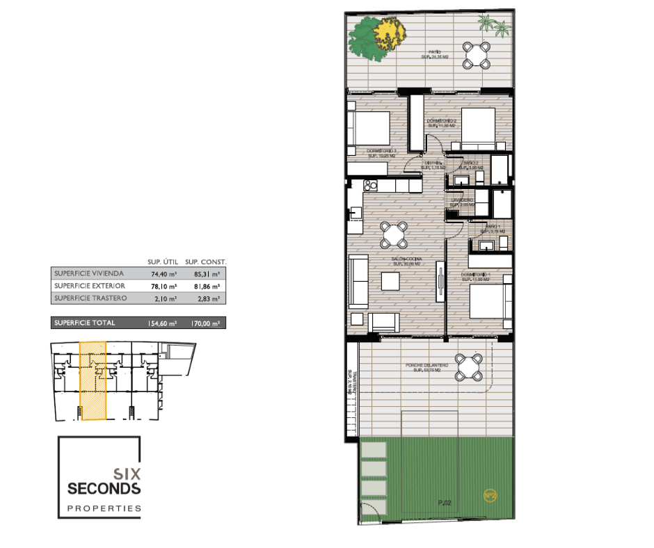 Casa o xalet en venda en San Pedro del Pinatar amb Aire condicionat, Jardí privat i Terrassa