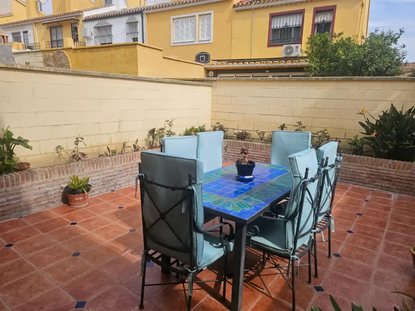 Terraza de Piso en venta en Marbella con Aire acondicionado, Jardín privado y Amueblado