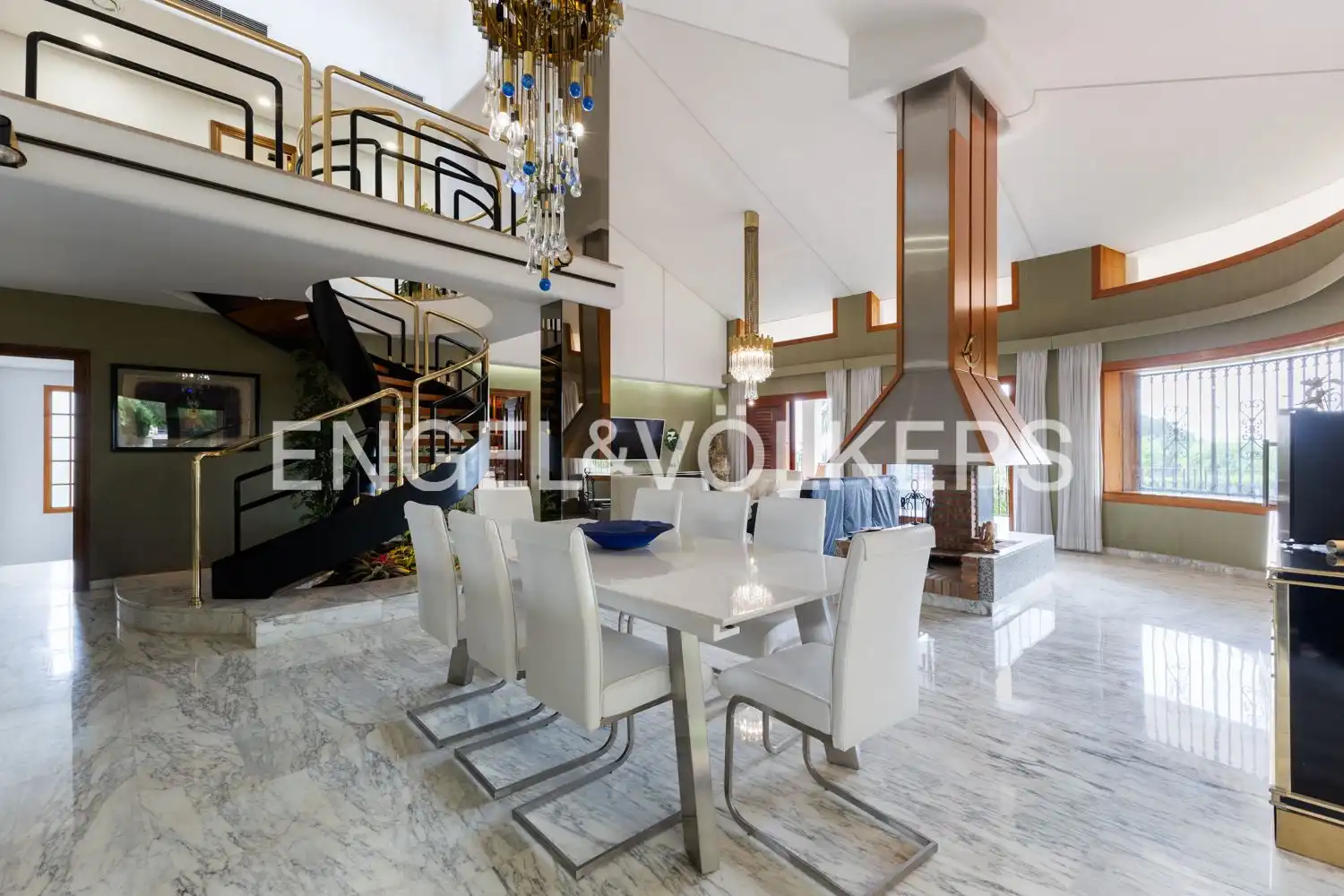 Comedor de Casa o chalet en venta en Chiva con Aire acondicionado, Calefacción y Jardín privado