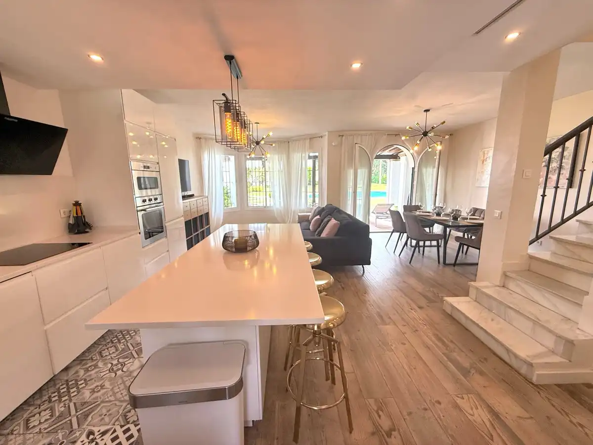 Kitchen of Detached homes for rent in Marbella  with Air Conditioner, Heating and Private garden