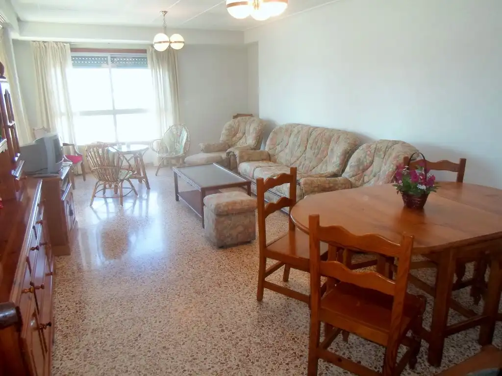 Wohnzimmer von Wohnung zum Verkauf in Cullera mit Heizung und Terrasse