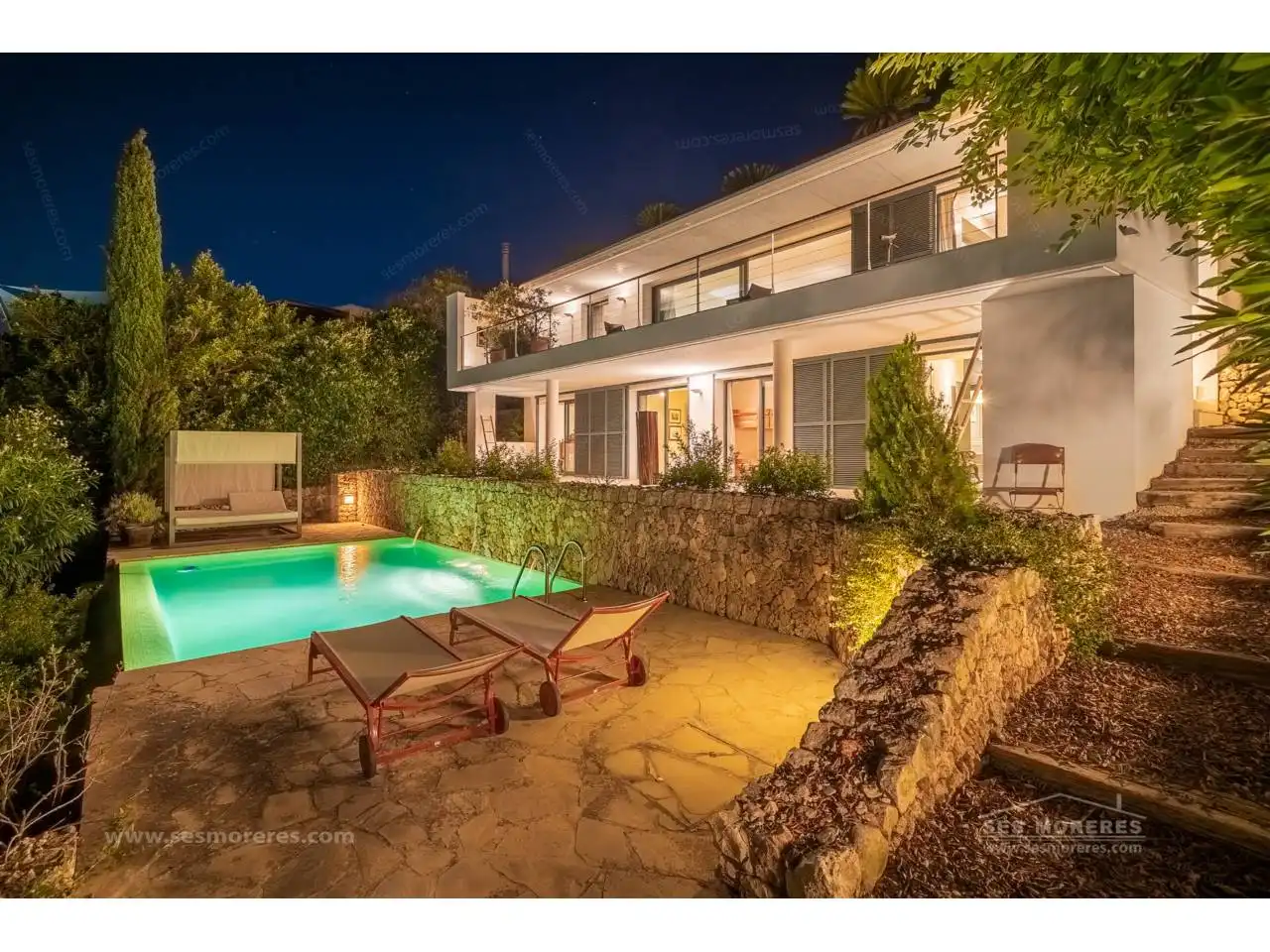 Exterior view of Houses for sale in Maó - Mahón  with Air Conditioner, Heating and Terrace