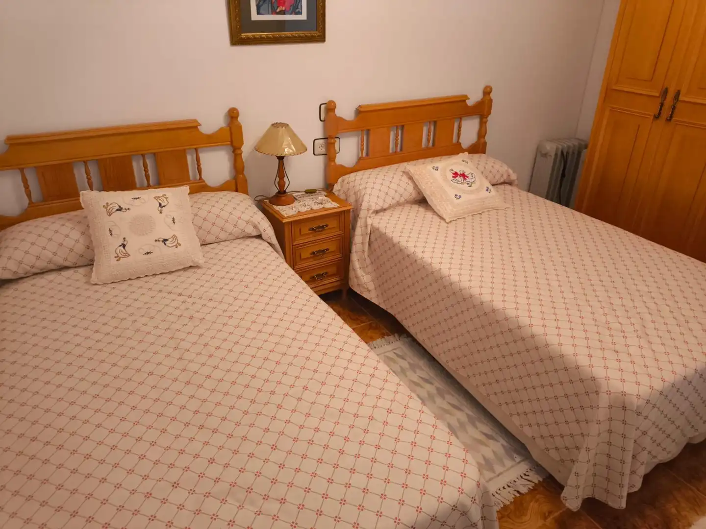 Schlafzimmer von Wohnung zum Verkauf in Laxe mit Heizung, Terrasse und Abstellraum