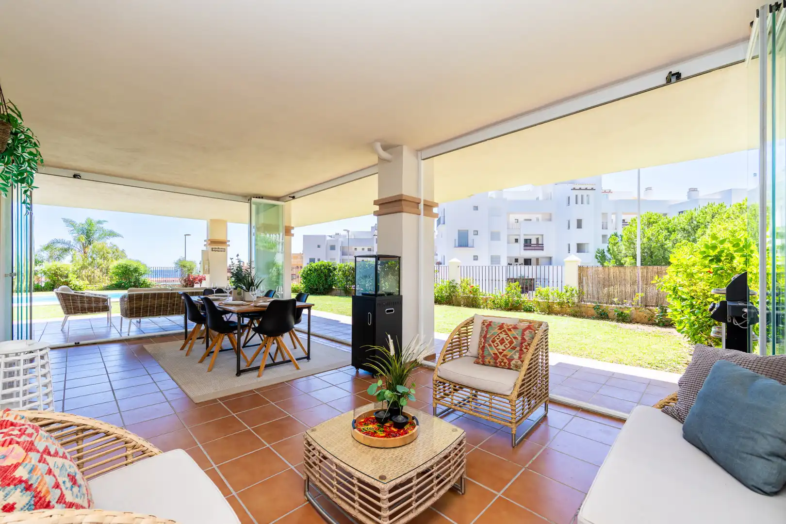 Rez-de-chaussée avec piscine à vendre à La Cala Mijas, imagen 3