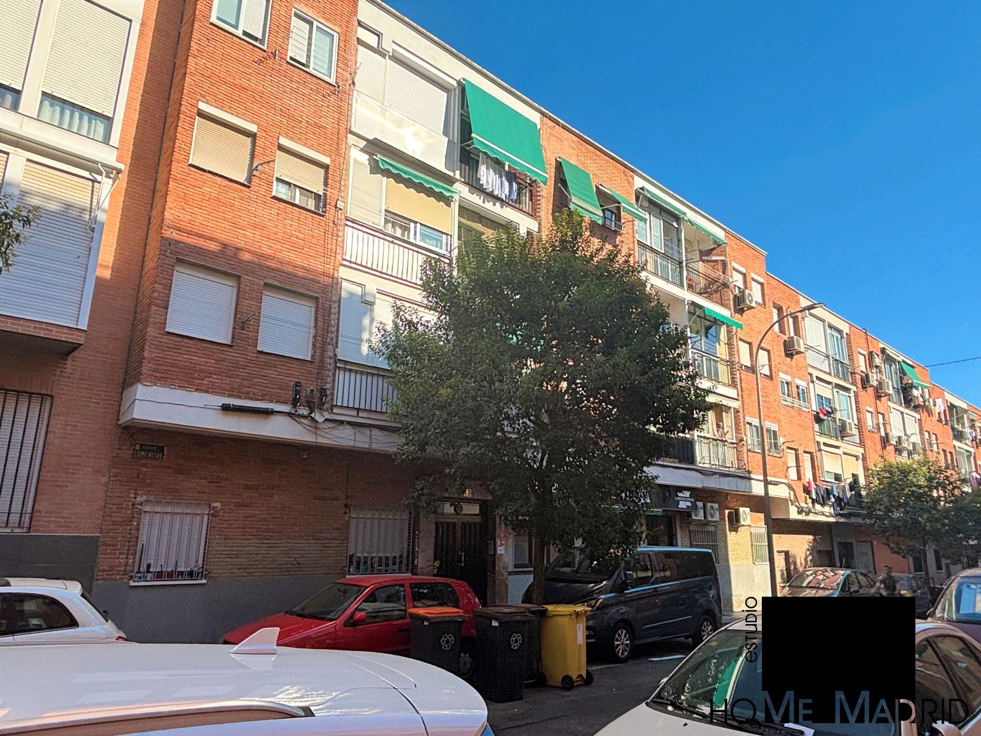 Vista exterior de Pis en venda en  Madrid Capital amb Calefacció i Terrassa