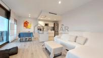 Living room of Flat to rent in Sant Pol de Mar  with Air Conditioner, Terrace and Community pool