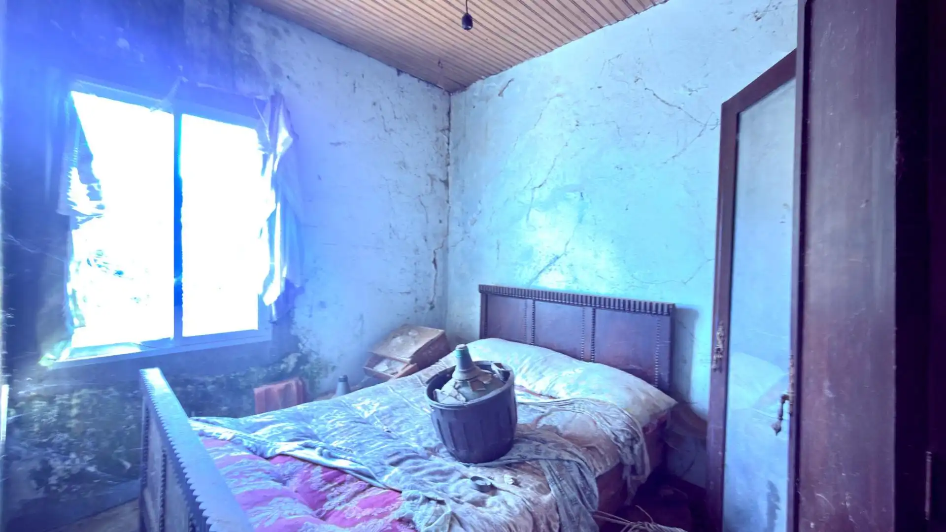 Bedroom of Houses for sale in A Merca    with Balcony
