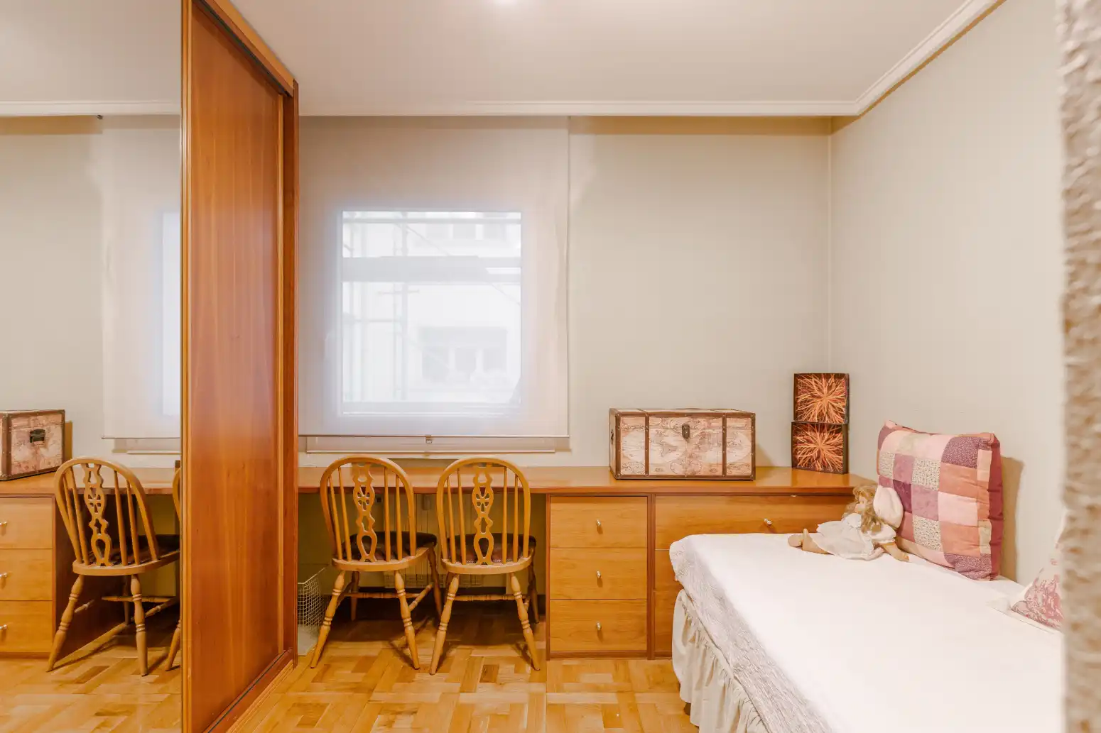 Bedroom of Flat for sale in  Pamplona / Iruña  with Heating and Terrace