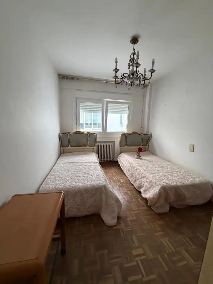 Bedroom of Flat for sale in A Coruña Capital   with Heating, Terrace and Storage room