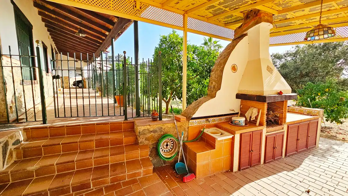 Terraza de Casa o chalet en venta en El Castillo de las Guardas con Aire acondicionado, Jardín privado y Terraza