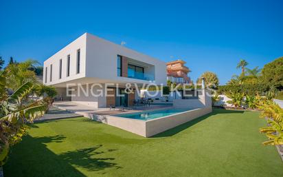 Exterior view of House or chalet for sale in Alicante / Alacant  with Air Conditioner, Heating and Private garden