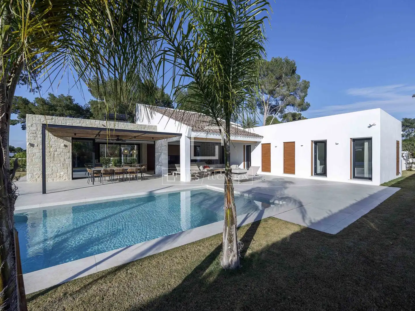 Jardín de Casa o chalet en venta en L'Eliana con Aire acondicionado, Calefacción y Jardín privado