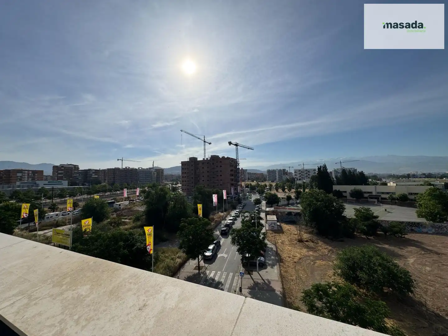 Exterior view of Flat for rent in Granada  with Heating, Terrace and Storage room