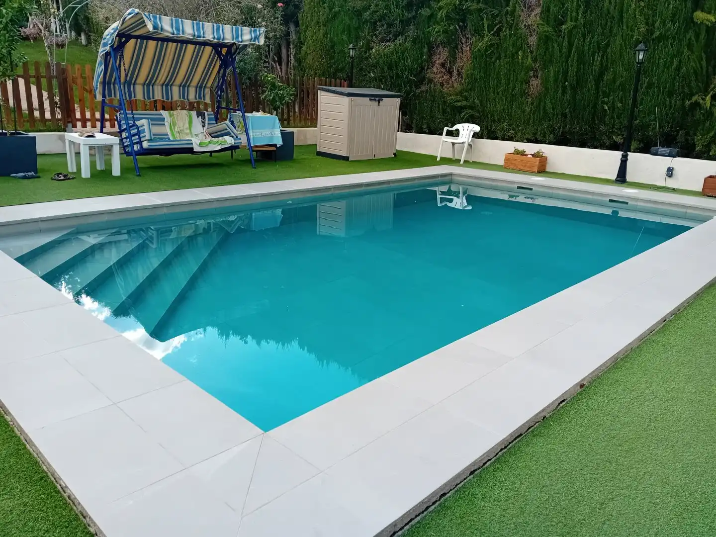Piscina de Casa o chalet en venta en Picón con Aire acondicionado, Calefacción y Jardín privado