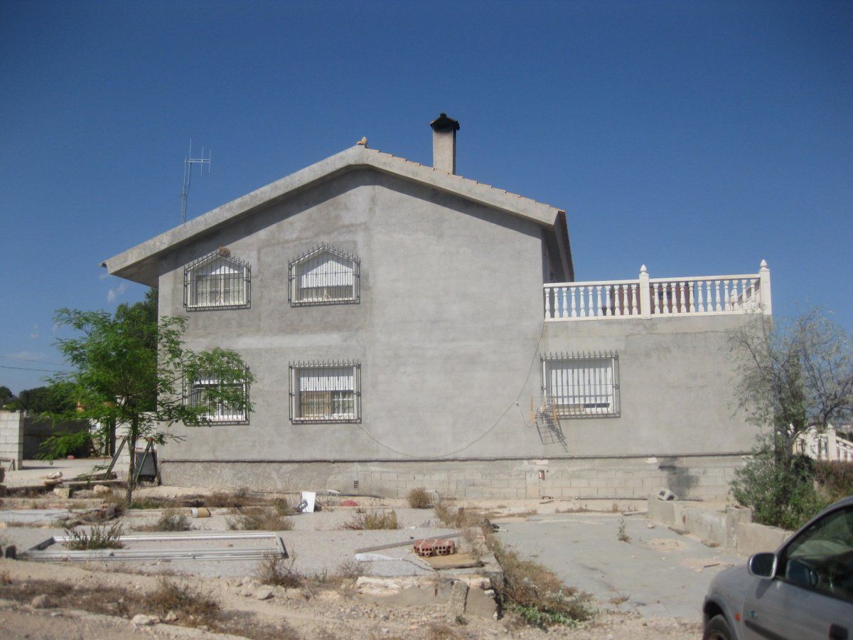 Vista exterior de Casa o chalet en venta en Elche / Elx con Piscina