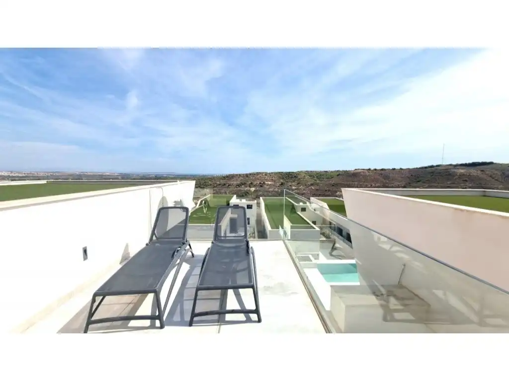 Terraza de Casa o chalet en venta en Rojales con Aire acondicionado, Jardín privado y Balcón