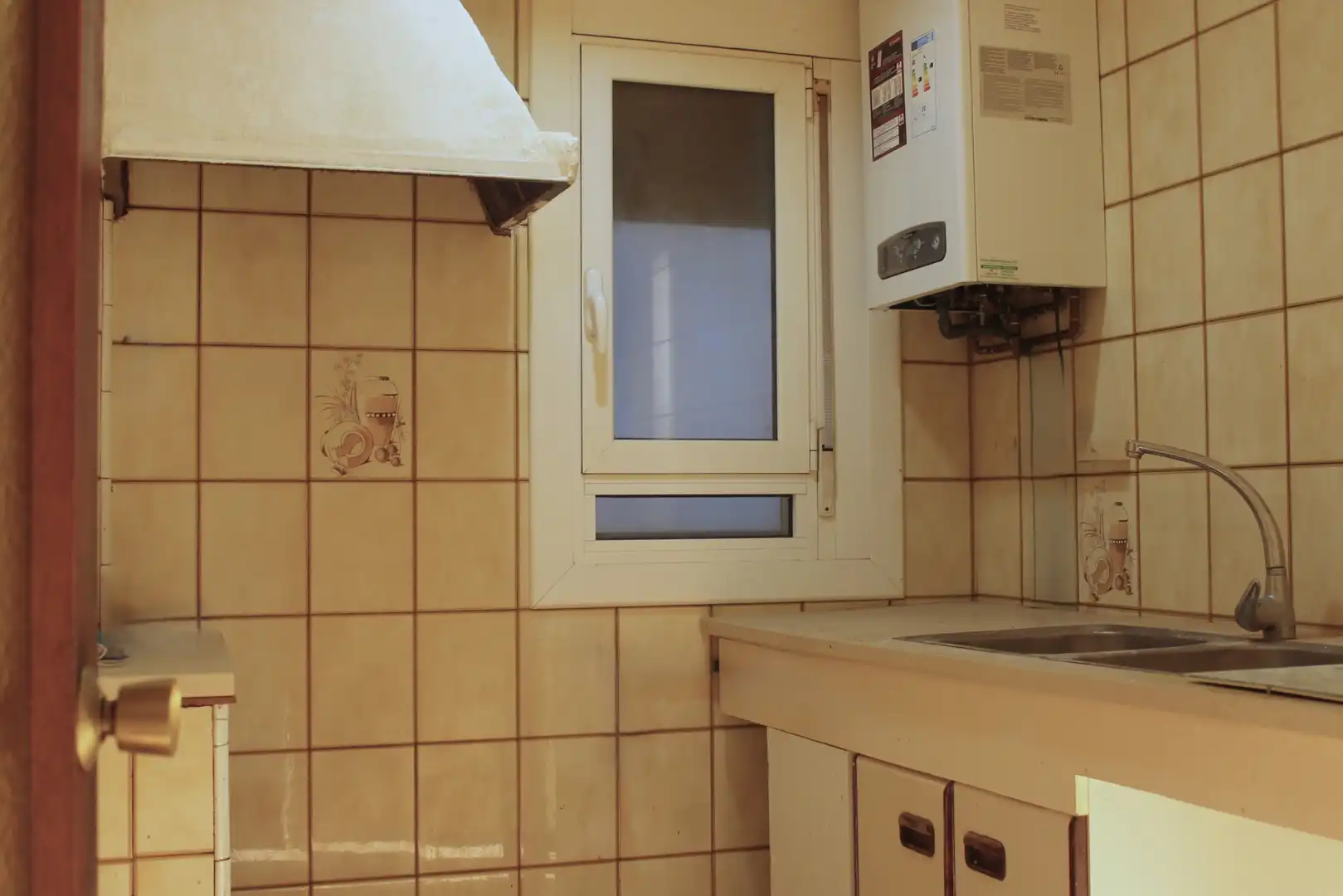 Cocina de Apartamento en venta en Barcelona con Calefacción