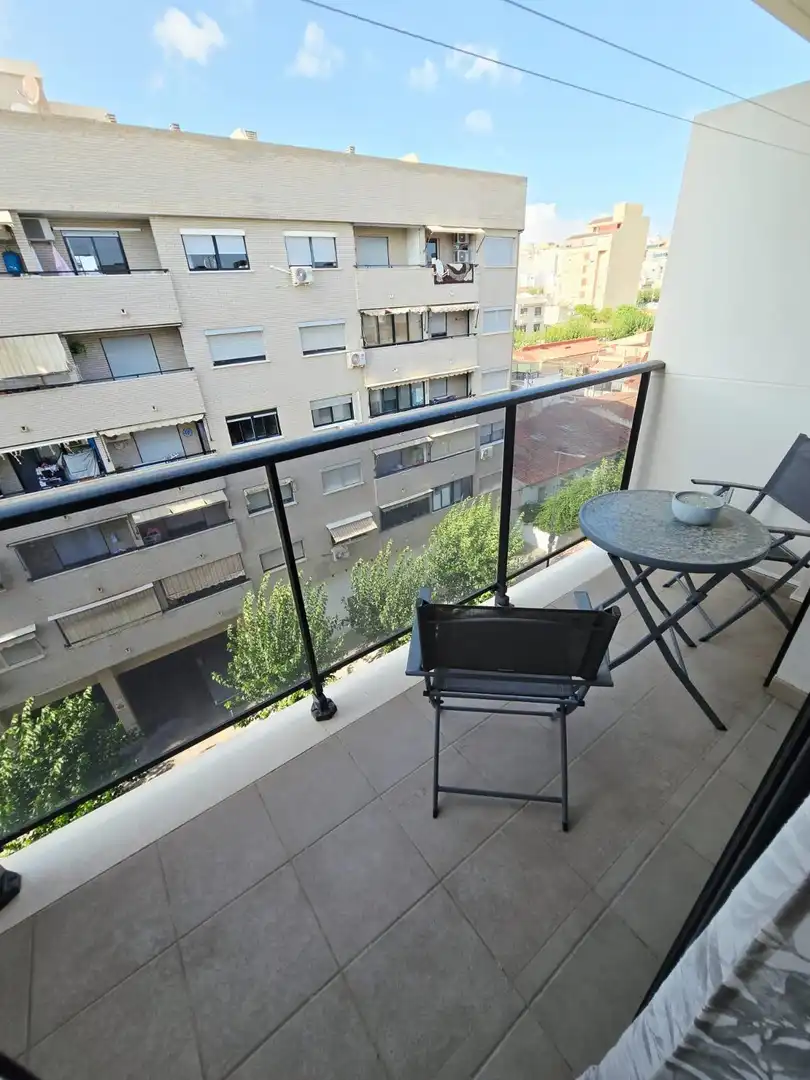 Balcony of Apartments for sale in Benidorm  with Air Conditioner, Terrace and Furnished