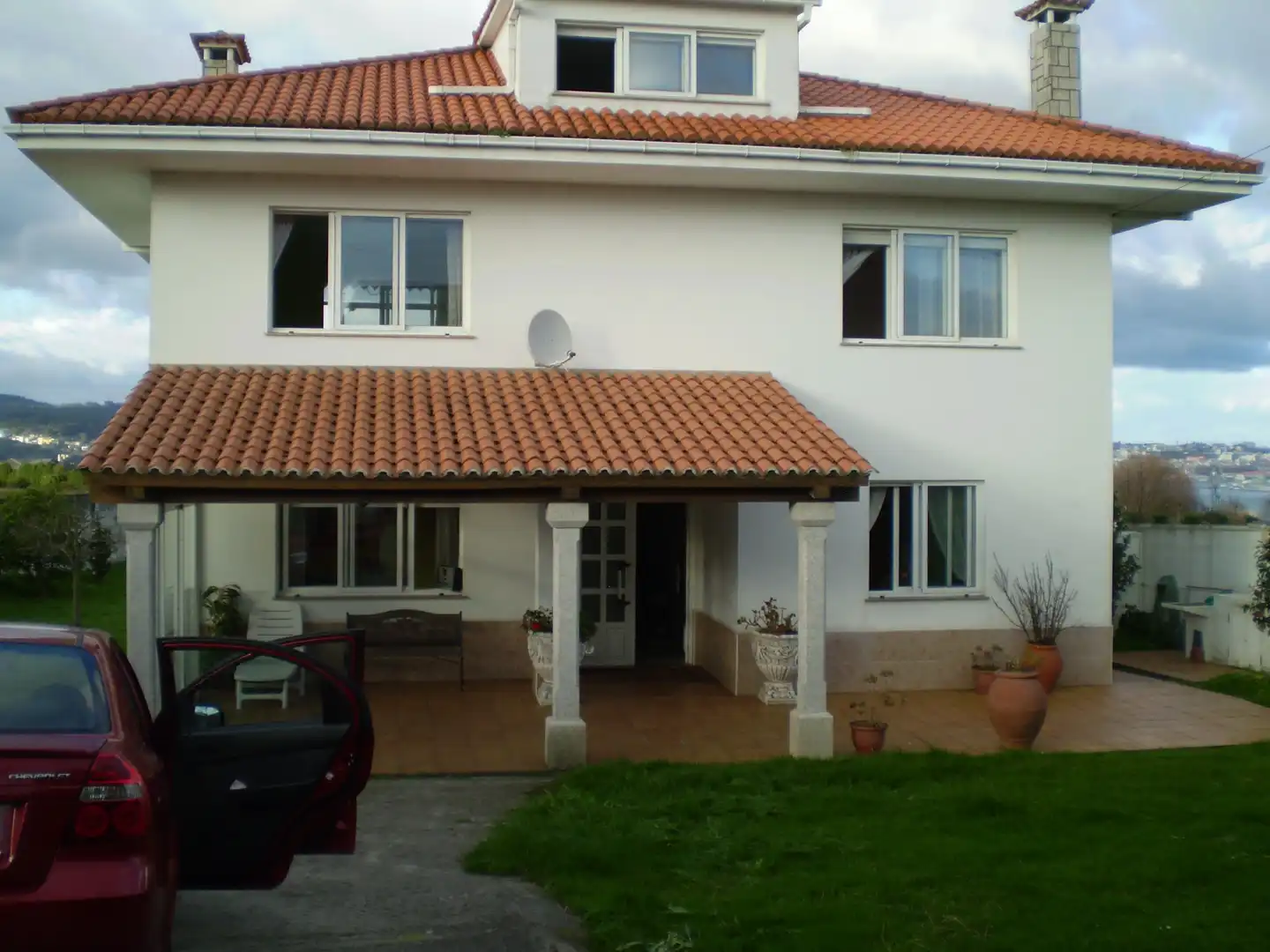 Exterior view of Houses for rent in Mugardos  with Heating, Private garden and Parquet flooring