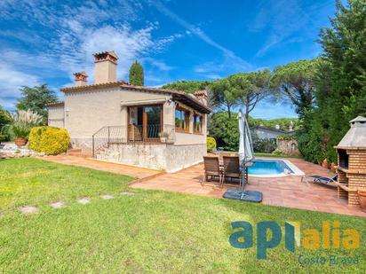 Garden of House or chalet for sale in Santa Cristina d'Aro  with Heating and Swimming Pool