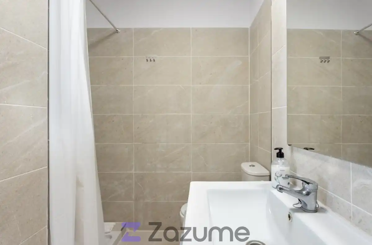 Bathroom of Flat for rent in Guía de Isora  with Air Conditioner, Heating and Terrace