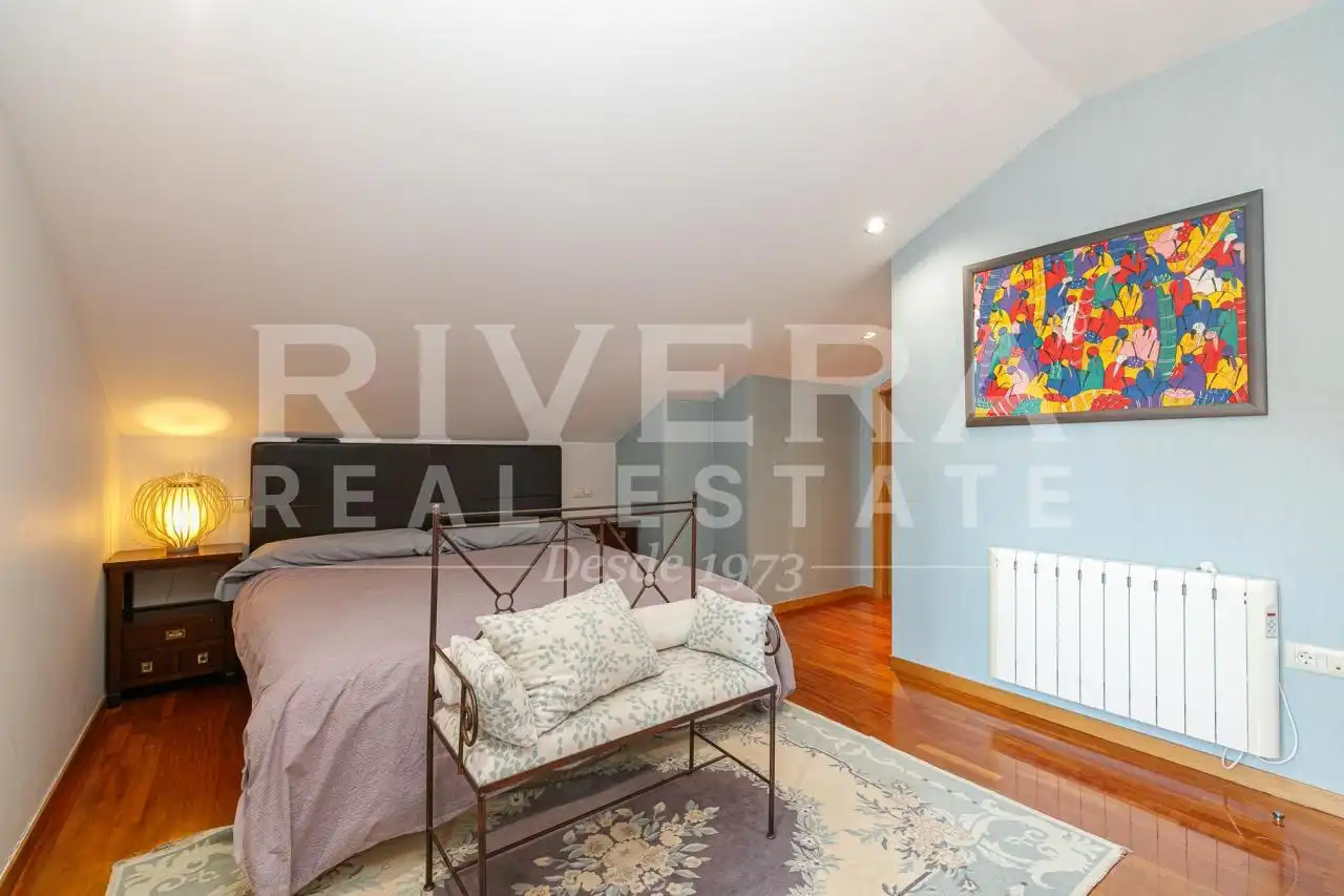 Habitación de Casa o chalet en venta en O Rosal   con Calefacción, Jardín privado y Terraza