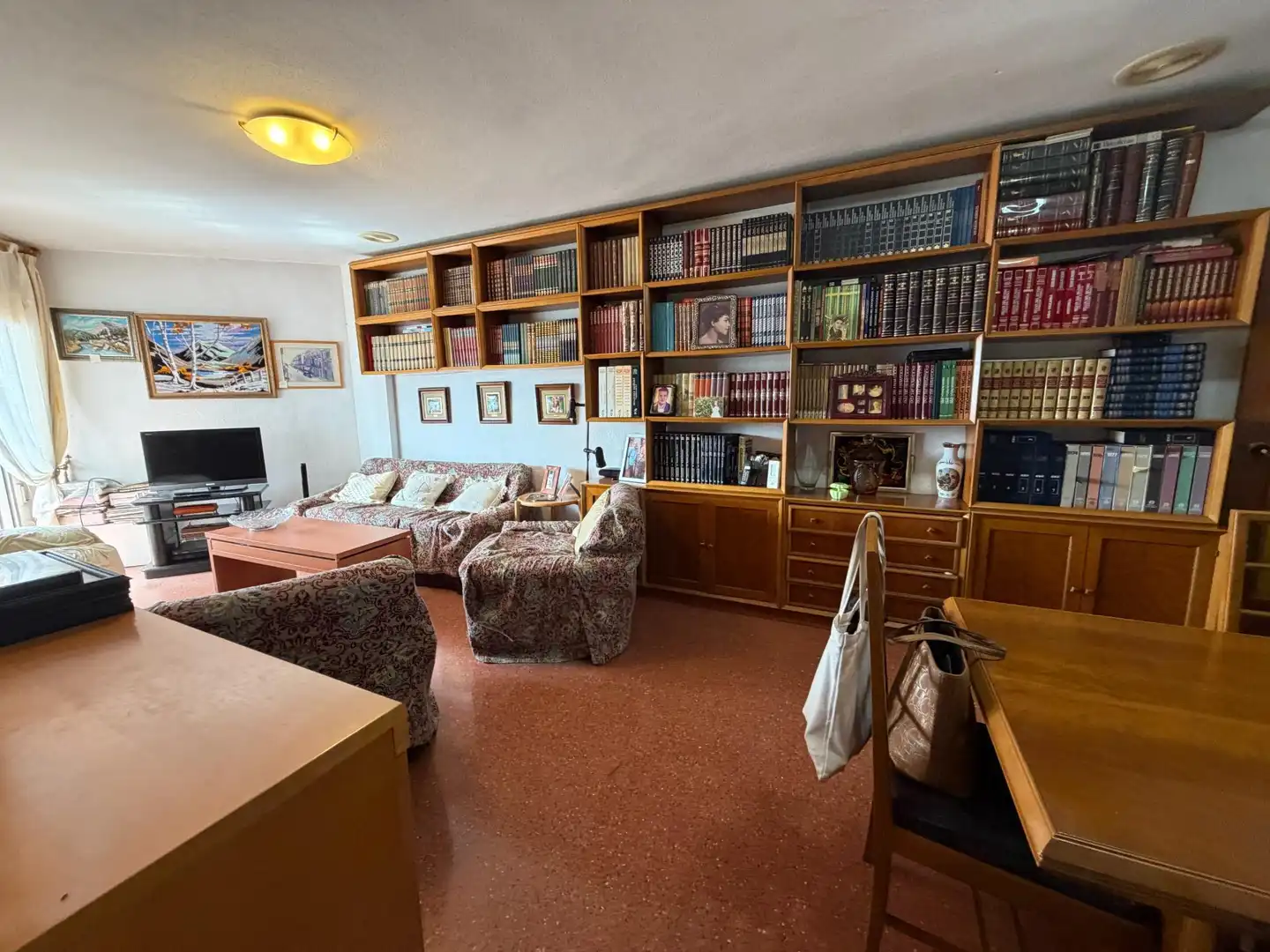 Sala de estar de Piso en venta en Águilas con Aire acondicionado, Terraza y Amueblado