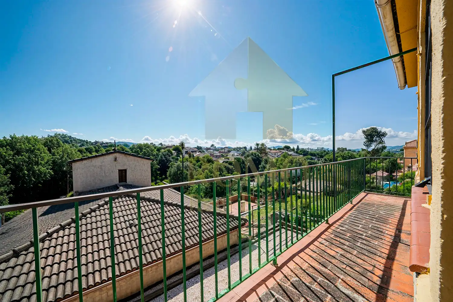 Vista exterior de Casa o chalet en venta en Lliçà d'Amunt con Calefacción, Jardín privado y Terraza