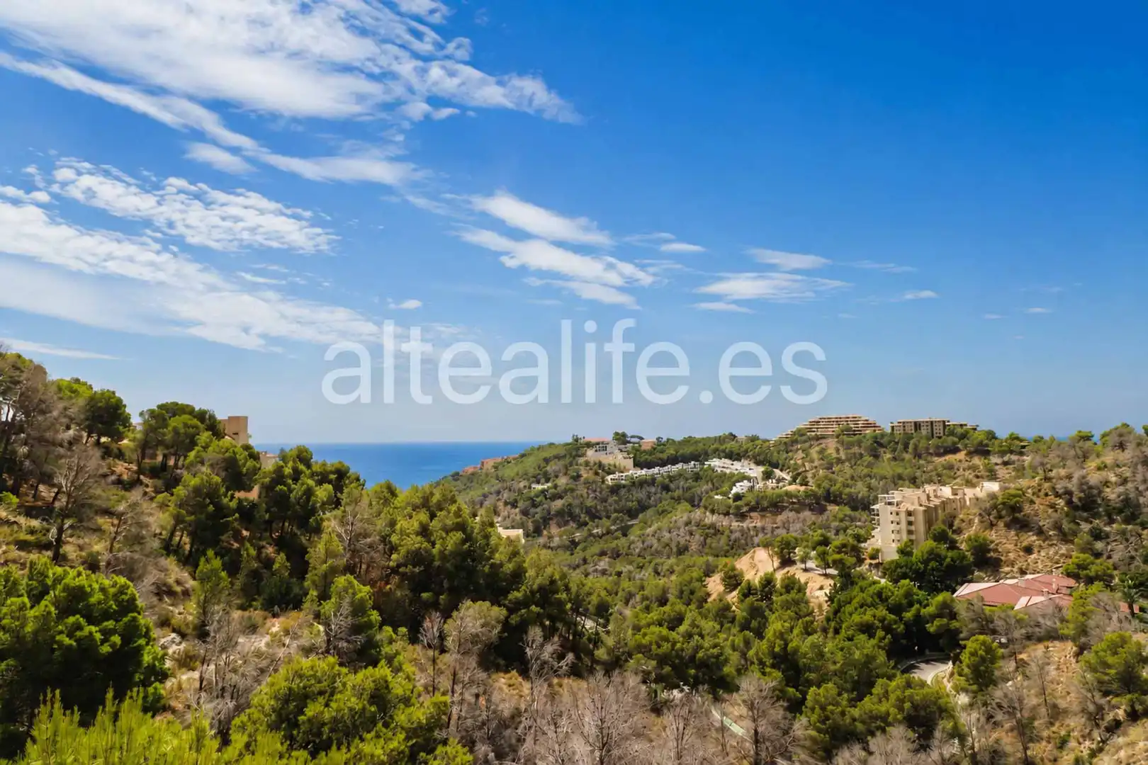Vista exterior de Apartamento de alquiler en Altea con Terraza, Amueblado y Horno