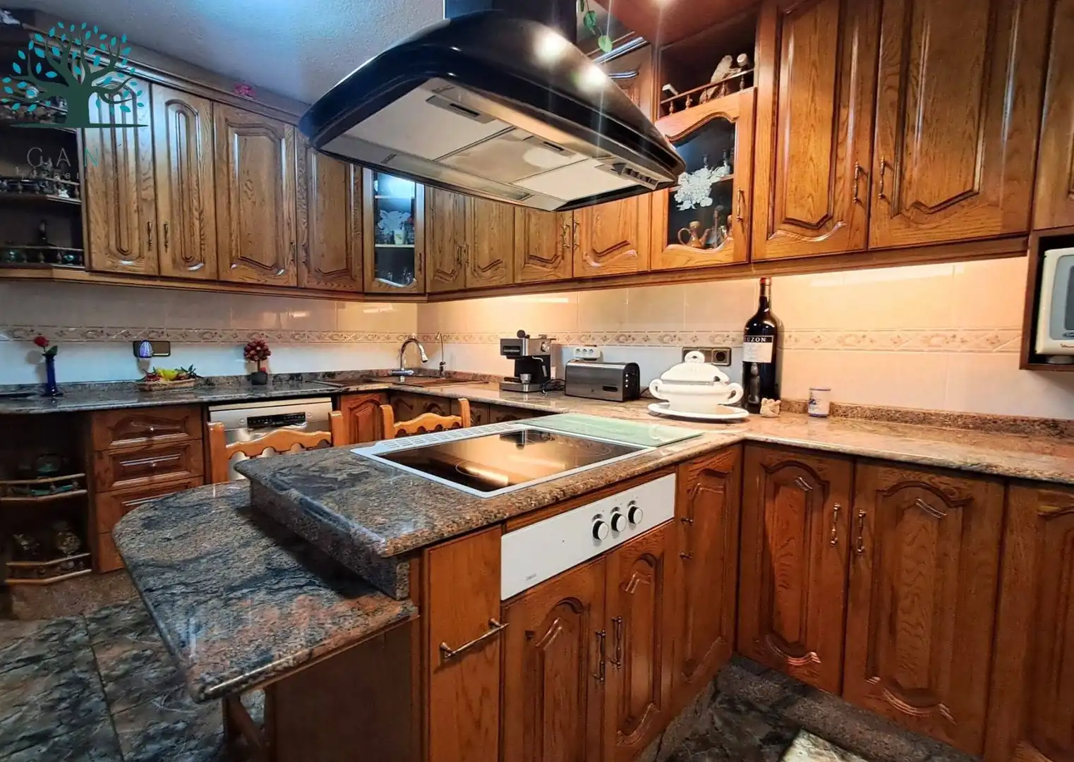 Cocina de Dúplex en venta en Mazarrón con Aire acondicionado, Jardín privado y Terraza