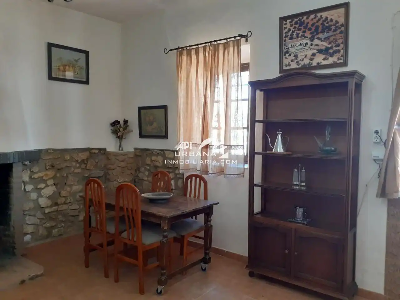 Esszimmer von Haus oder Chalet zur Miete in Lucena mit Schwimmbad