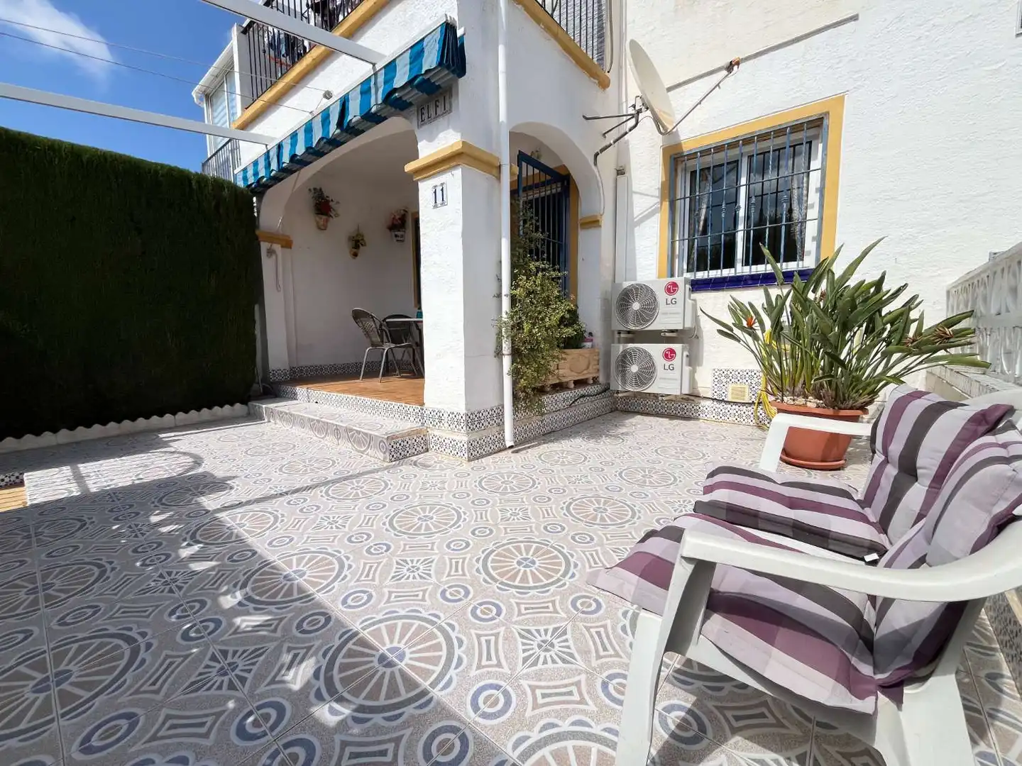 Terraza de Apartamento en venta en Orihuela con Aire acondicionado, Piscina y Amueblado