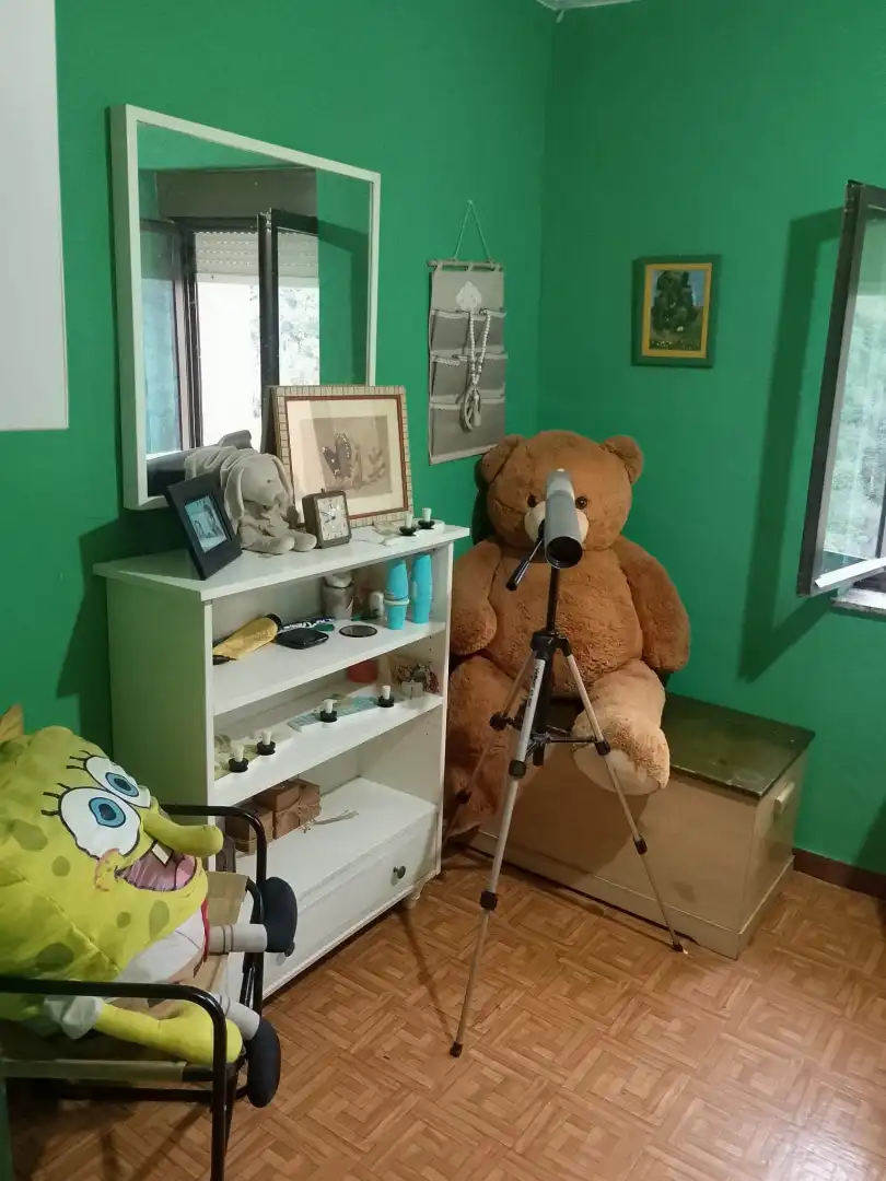 Schlafzimmer von Einfamilien-Reihenhaus zum Verkauf in Langreo mit Heizung, Parkett und Terrasse