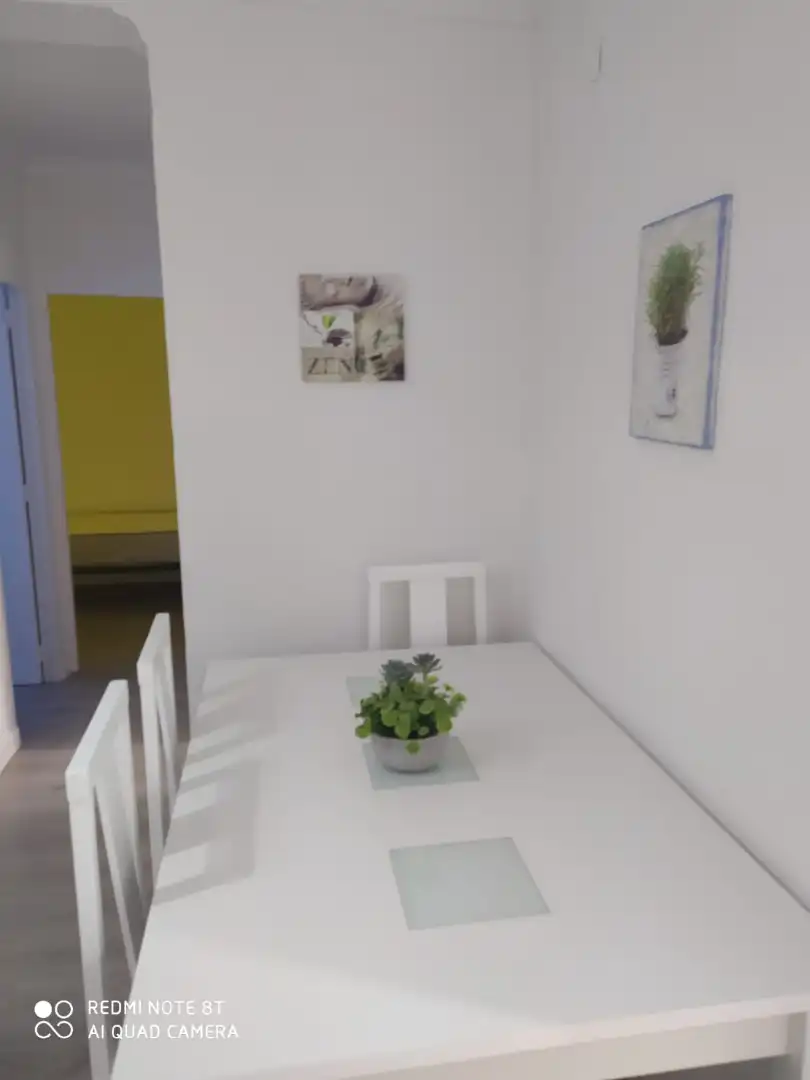 Esszimmer von Wohnung zur Miete in Huelva mit Möbliert, Waschmaschine und Balkon