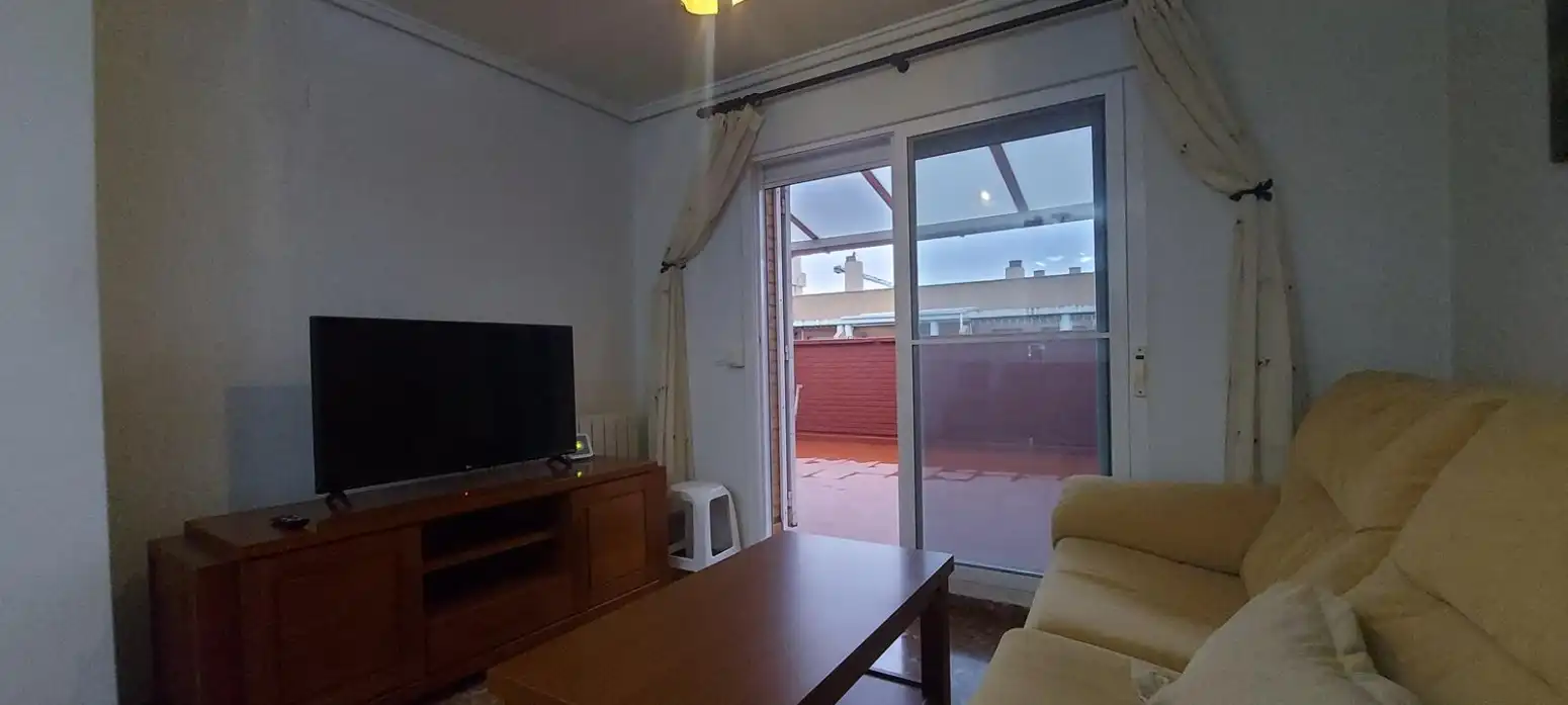 Sala de estar de Ático en venta en Sagunto / Sagunt con Aire acondicionado, Calefacción y Terraza