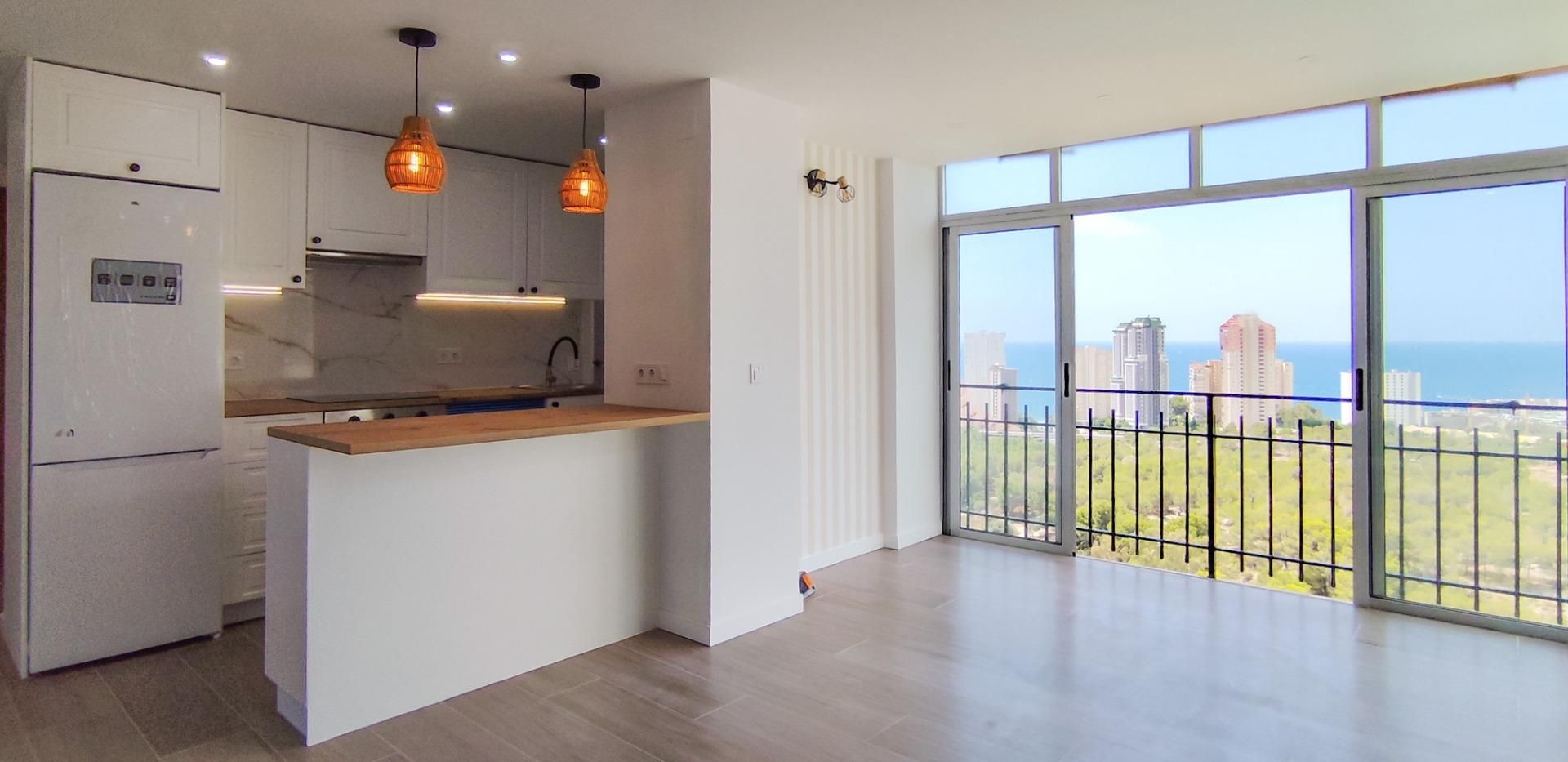 Kitchen of Flat for sale in Benidorm  with Heating, Private garden and Terrace