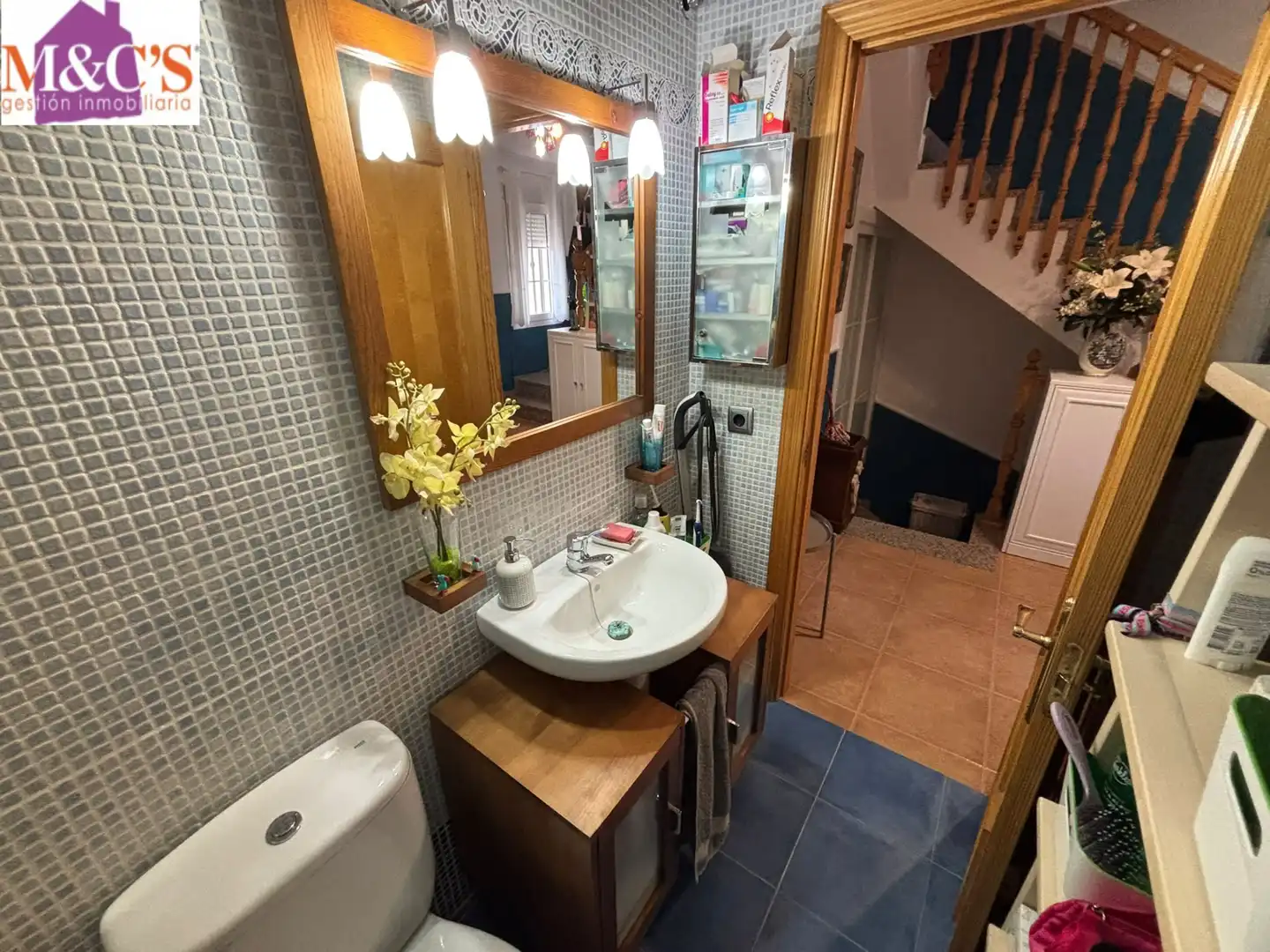 Bany de Casa o xalet en venda en Puertollano amb Aire condicionat, Calefacció i Piscina